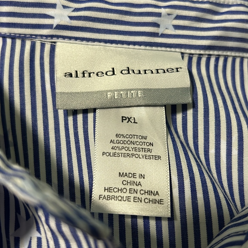 Alfred Dunner Button Down Blouse - image 3